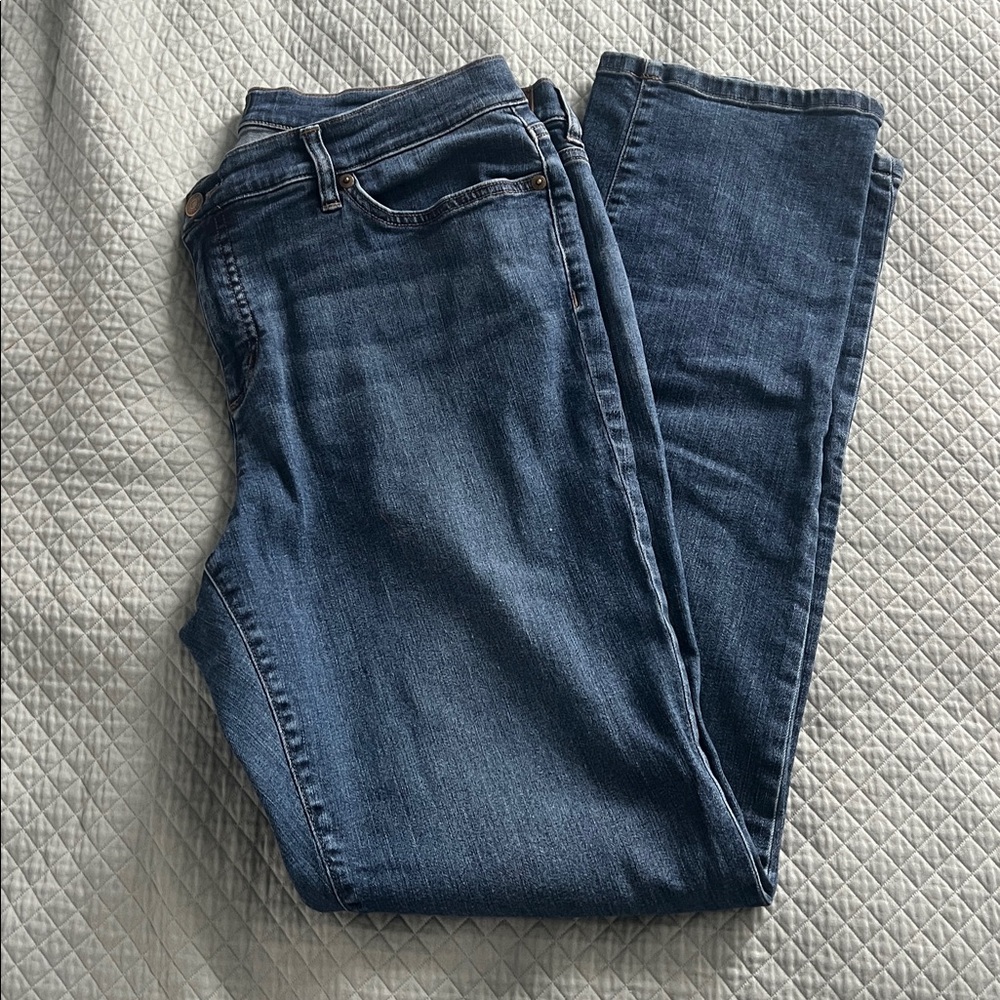 Lauren Ralph Lauren Women's Deep Blue Straight Leg Jeans